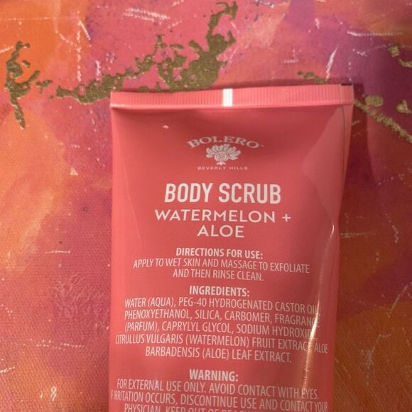🍄Bolero Beverly Hills  lot of 2 Watermelon + Aloe Body Scrub Refresh 5 FLOZ🎉🎊 - Picture 8 of 10